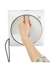 Robot Limpiador de Ventanas EEYBLAEEY, 2500Pa, Control Remoto, Blanco