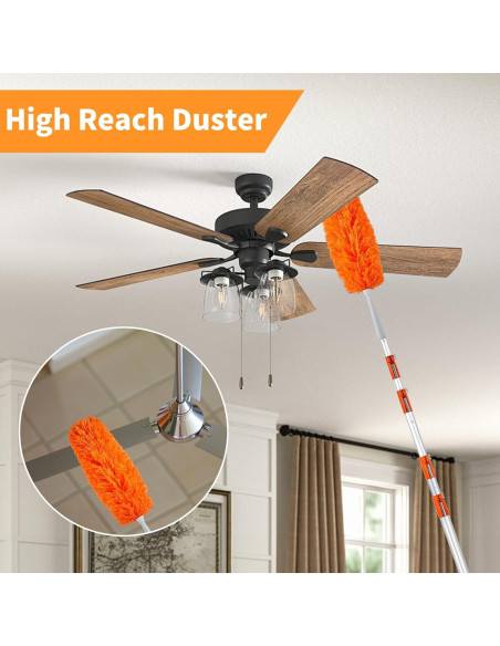 Kit de Limpieza de Ventanas VINGLI con Polo Extensible 1.22-7.32m