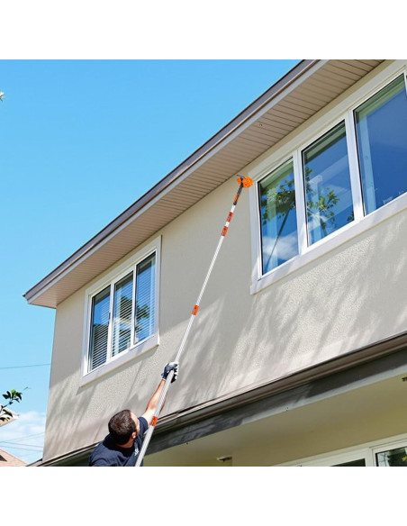 Kit de Limpieza de Ventanas VINGLI con Polo Extensible 1.22-7.32m