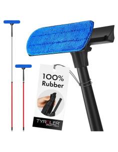 Limpiador de Ventanas 2-en-1 Tyroler con Mango Extensible 1.40-2.29m