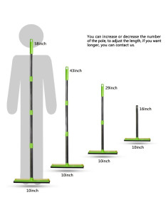 Limpiacristales ITTAHO 2 en 1 con Mango Extensible 147 cm 2