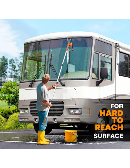 Limpiador de Ventanas ARTIPOLY 2 en 1 Telescópico 165 cm