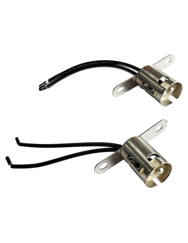 Portalámpara de Bombilla de Coche Augeny BA15D Largo - Metal