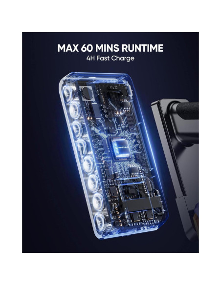 Aspiradora Inalámbrica DIFFULL V20 580W 48KPA 60 Min 1.8L