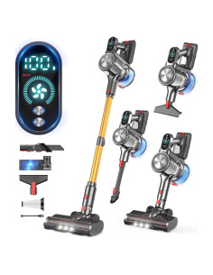 Aspiradora Inalámbrica Natrogix A40 450W 45 Minutos LED