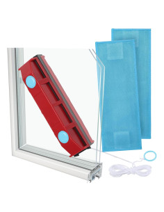 Limpiador de Ventanas Magnético Hotifytools Doble Cara 0.76-1.78 cm