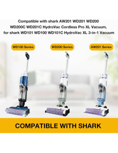 Rodillo y Filtro de Reemplazo MXZONE para Shark HydroVac 3 en 1 2