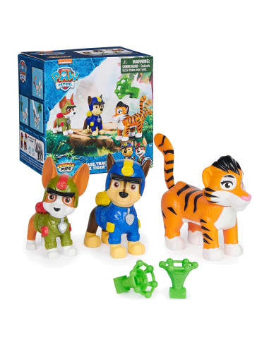 Figuras de Acción PAW Patrol Jungle Pups Chase y Tracker