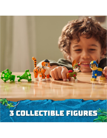 Figuras de Acción PAW Patrol Jungle Pups Chase y Tracker Figuras de Acción PAW Patrol Jungle Pups Chase y Tracker