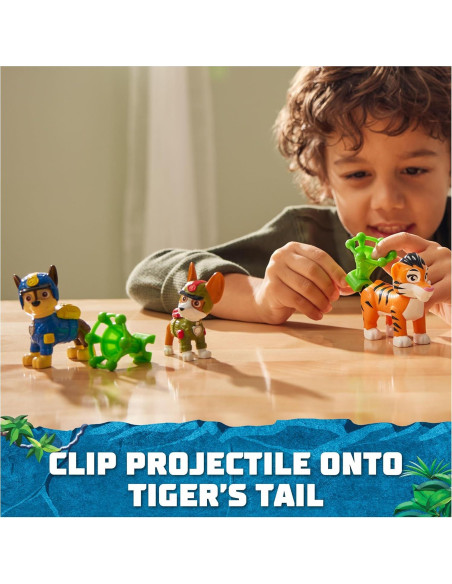 Figuras de Acción PAW Patrol Jungle Pups Chase y Tracker Figuras de Acción PAW Patrol Jungle Pups Chase y Tracker