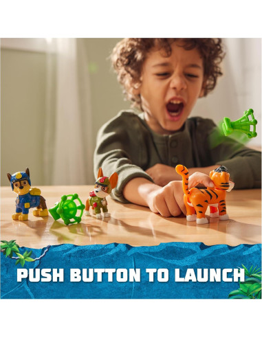 Figuras de Acción PAW Patrol Jungle Pups Chase y Tracker