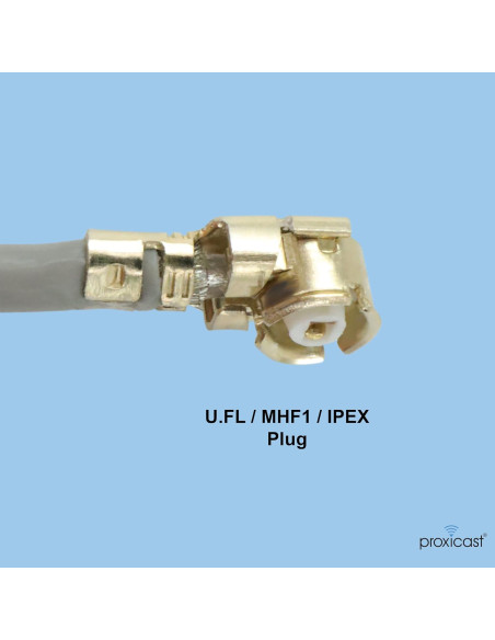 Cable Coaxial Proxicast U.FL a SMA hembra 200mm 50 Ohm Cable Coaxial Proxicast U.FL a SMA hembra 200mm 50 Ohm