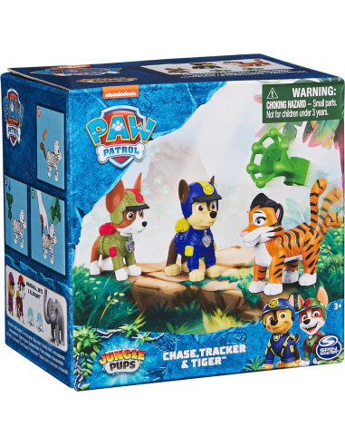 Figuras de Acción PAW Patrol Jungle Pups Chase y Tracker