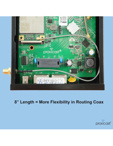 Cable Coaxial Proxicast U.FL a SMA hembra 200mm 50 Ohm