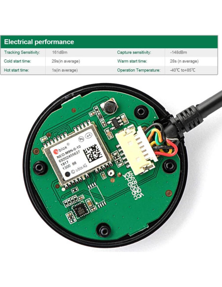 Módulo GPS BDS U-BLOX M8030 KT para Control de Vuelo APM