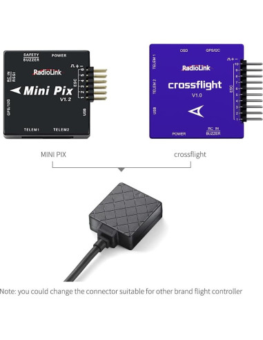 Módulo GPS Radiolink TS100 con Brújula para Drones RC
