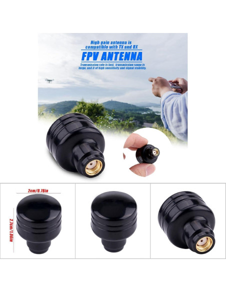 Antena de Hongo Estink 5.8G 5dBi RHCP para FPV Aérea