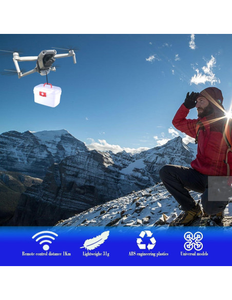 Sistema de Lanzamiento Aéreo Universal Amanely WG-01 para Drones