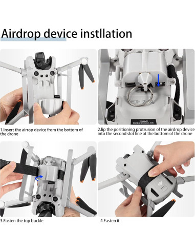 Sistema de Lanzamiento Aéreo Universal Amanely WG-01 para Drones