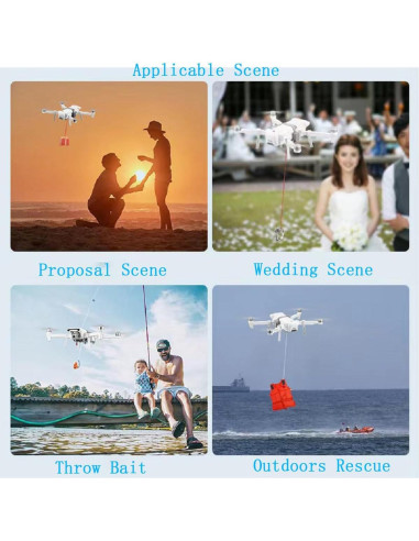 Sistema de Lanzamiento Aéreo Universal Amanely WG-01 para Drones