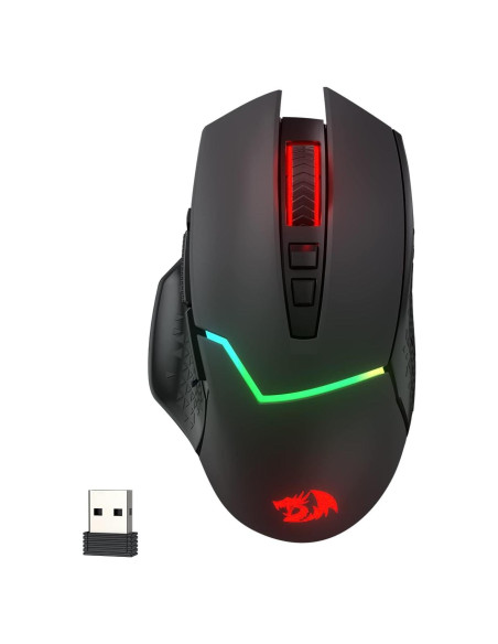 Redragon M690 PRO Ratón Gaming Inalámbrico 8000 DPI Rosa Redragon M690 PRO Ratón Gaming Inalámbrico 8000 DPI Rosa
