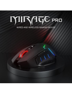 Redragon M690 PRO Ratón Gaming Inalámbrico 8000 DPI Rosa 2