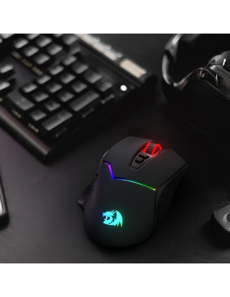 Redragon M690 PRO Ratón Gaming Inalámbrico 8000 DPI Rosa Redragon M690 PRO Ratón Gaming Inalámbrico 8000 DPI Rosa