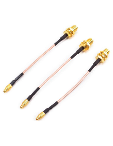 Adaptador de Antena FPV FPVKing MMCX a SMA Femenino 95mm