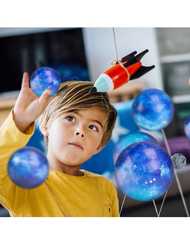 Pelotas Antiestrés LovesTown 12PCS Galácticas 5.08cm