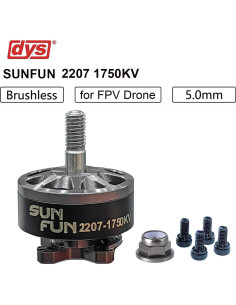 Motor sin Escobillas DYS SUNFUN 2207 1750KV para Drones FPV 4PCS 2