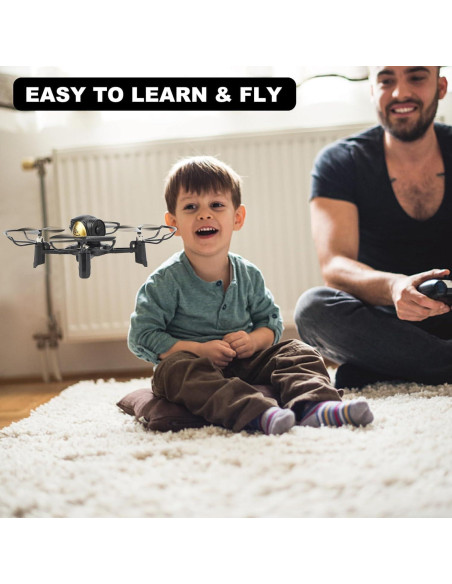 Mini Drone GILOBABY para Niños, Quadcopter RC 14cm, 3 Modos Mini Drone GILOBABY para Niños, Quadcopter RC 14cm, 3 Modos