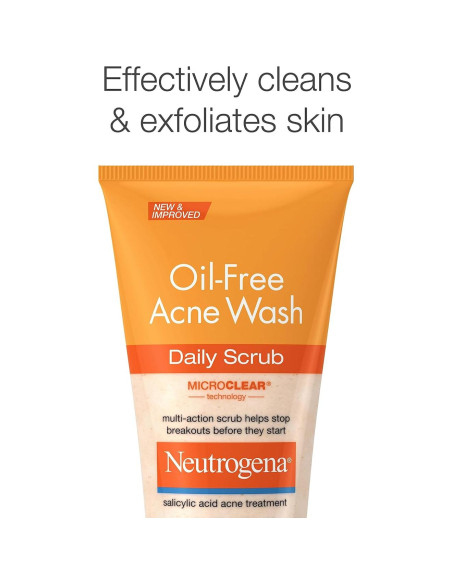 Limpiador Facial Neutrogena 124 ml Sin Aceite para Acné 2% Ácido Salicílico Limpiador Facial Neutrogena 124 ml Sin Aceite para Acné 2% Ácido Salicílico