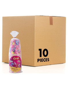 Tazas de Papel Glad My Little Pony 200 Ct 266 ml Unicornio