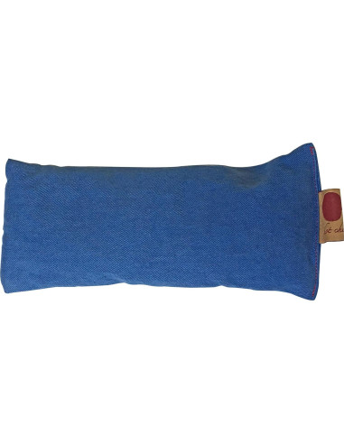 Almohadilla térmica para ojos Hot Cherry - Mezclilla azul, 25.3x10.2cm