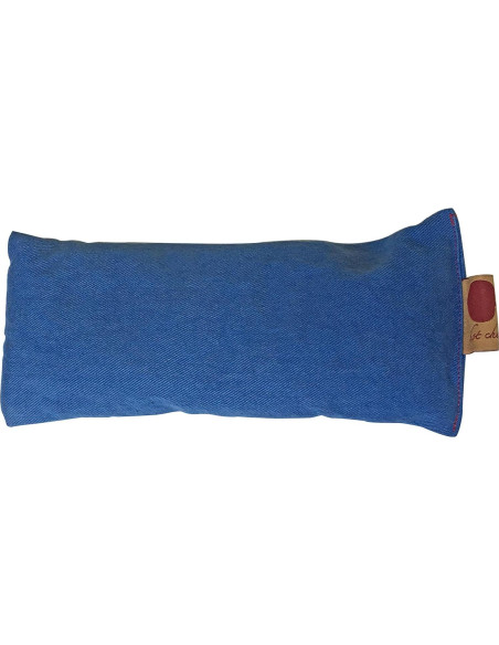 Almohadilla térmica para ojos Hot Cherry - Mezclilla azul, 25.3x10.2cm