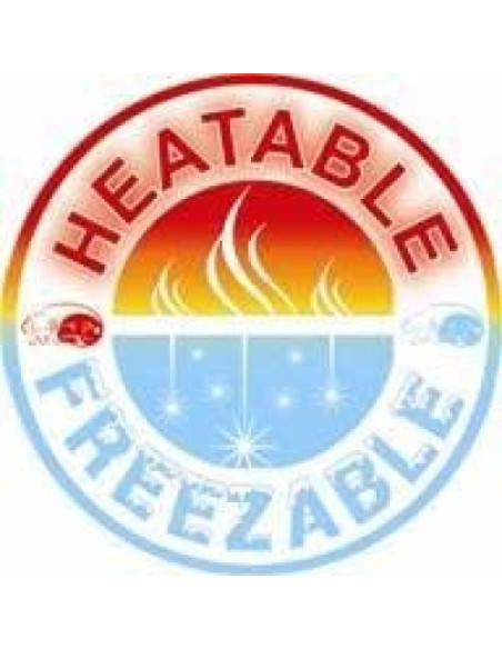 Almohadilla térmica para ojos Hot Cherry - Mezclilla azul, 25.3x10.2cm