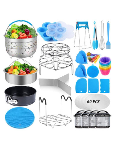 Juego de Accesorios para Olla de Presión Createy 101 Piezas