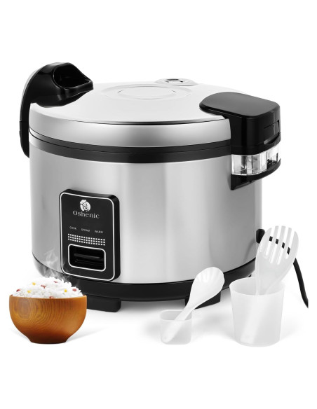 Cocedor de Arroz Eléctrico Oshenic 15L 1350W para Restaurante