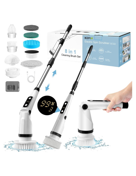 Cepillo Eléctrico Giratorio IEZFIX X03 Turbo 3 Velocidades