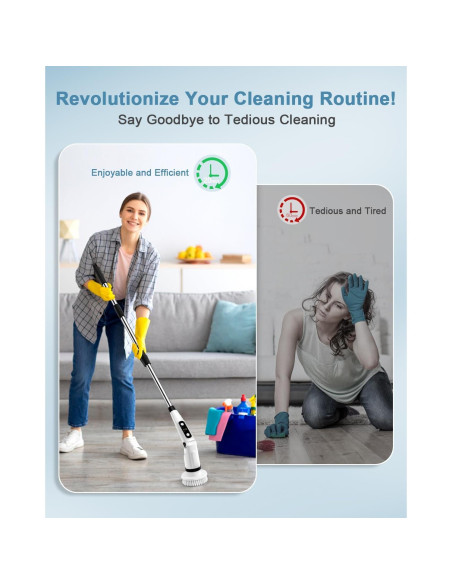 Cepillo Eléctrico Giratorio IEZFIX X03 Turbo 3 Velocidades