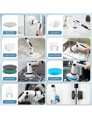 Cepillo Eléctrico Giratorio IEZFIX X03 Turbo 3 Velocidades