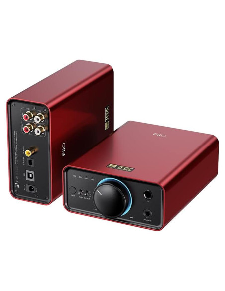 Amplificador DAC FiiO K7 HiFi Balanceado 2x AK4493S 2000mW
