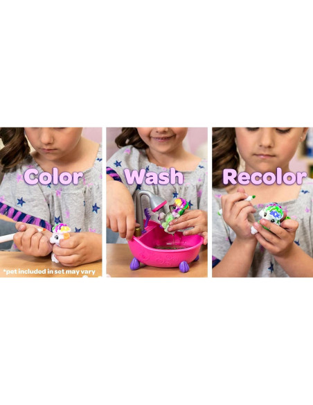 Crayola Scribble Scrubbie Mascotas 2 Piezas, Perro y Gato