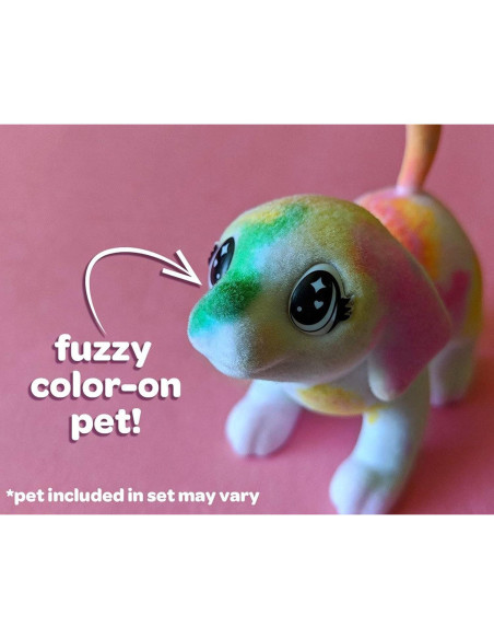 Crayola Scribble Scrubbie Mascotas 2 Piezas, Perro y Gato