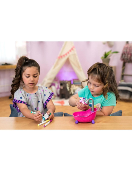 Crayola Scribble Scrubbie Mascotas 2 Piezas, Perro y Gato