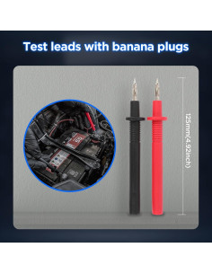 Kit de Cables de Prueba de Multímetro AUTOOL 48PCS 32A/1000V 2