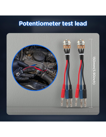 Kit de Cables de Prueba de Multímetro AUTOOL 48PCS 32A/1000V