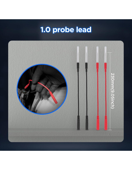 Kit de Cables de Prueba de Multímetro AUTOOL 48PCS 32A/1000V