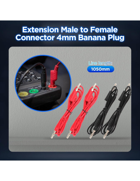 Kit de Cables de Prueba de Multímetro AUTOOL 48PCS 32A/1000V