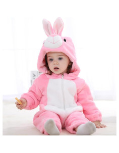 Disfraz de Conejo Rosa CuteOn para Bebé 3-6 Meses 2